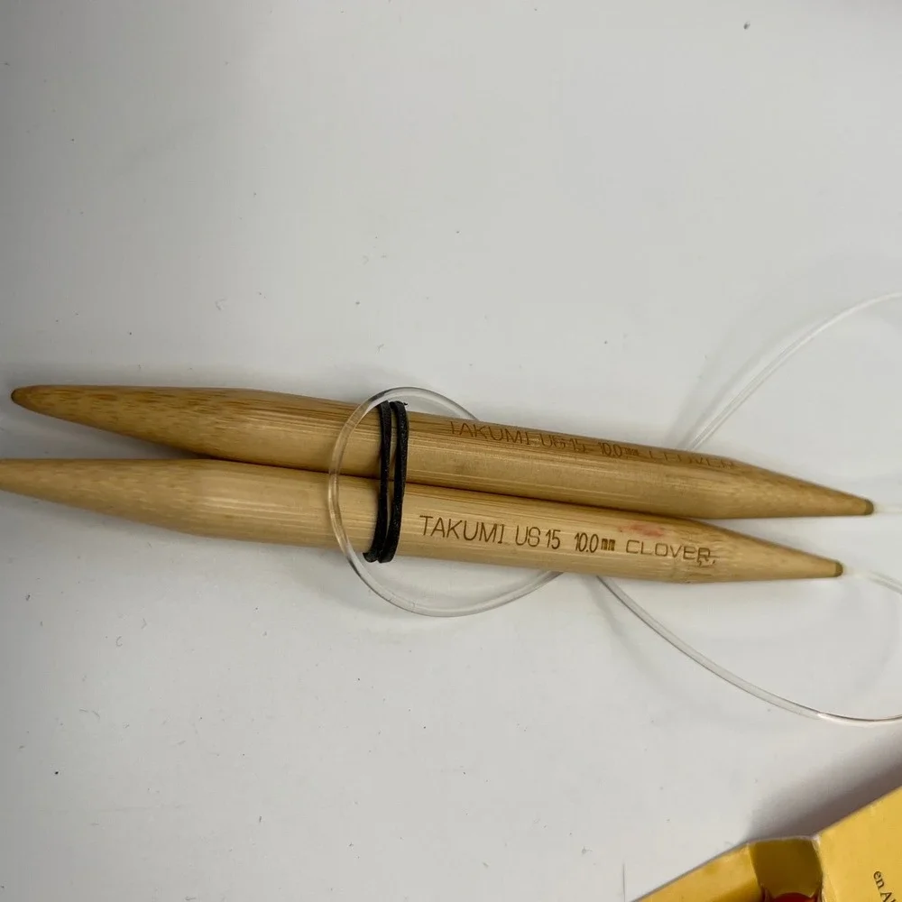 Knitting Needle Mixed Lot of 8 Circular Straight Vintage Modern DIY Crafting